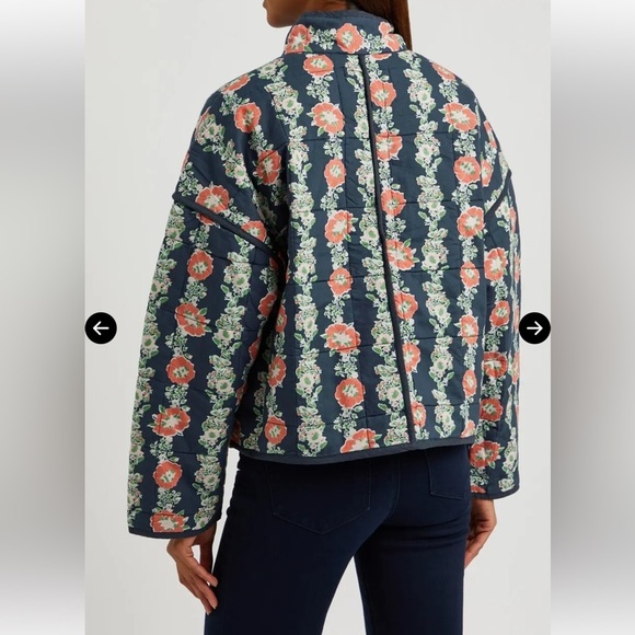 FREE PEOPLE
Chloe Floral-Print Quilted Cotton Jacket - Picture 4 of 10